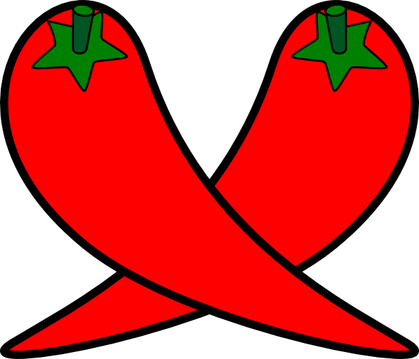 600x514 Red Hot Chili Peppers Clip Art