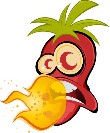 386x463 Hot Chili Peppers Funny Cartoon Vectors Free Vector In Open Office