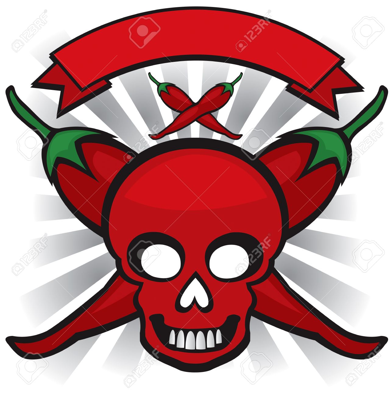 1287x1300 Red Chili Pepper Stock Vector Illustration And Royalty Free Red