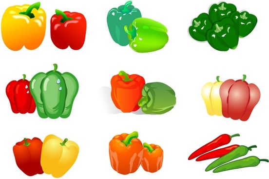 552x367 Green Bell Pepper Free Vector Download (7,196 Free Vector)