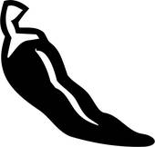170x162 Clip Art Of , Chili, Hot, Pepper, Southwest, U17036658