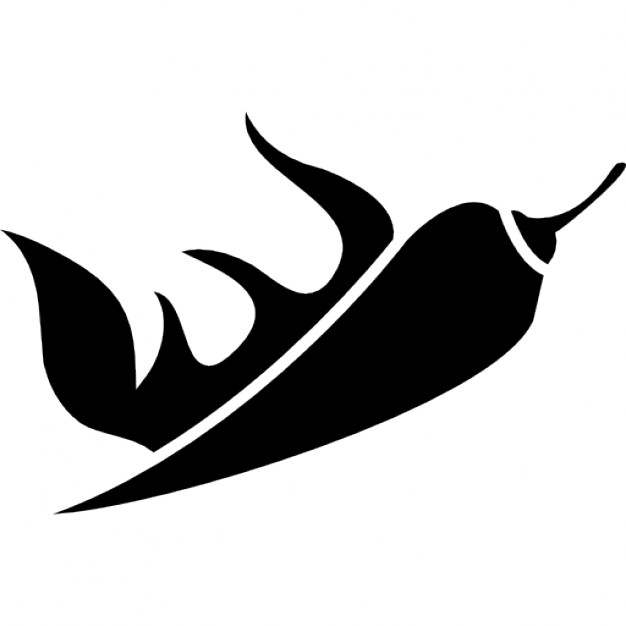 626x626 Chilli Pepper With Hot Fire Flames, Ios 7 Interface Symbol Icons