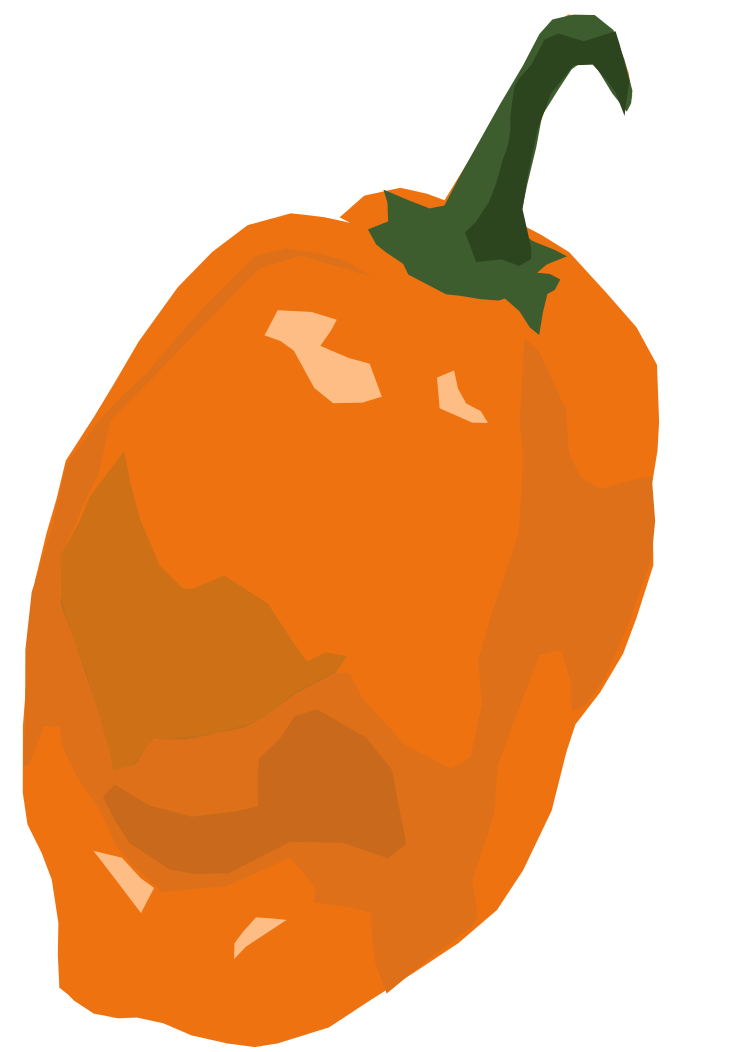 744x1052 Chili Peppers Clip Art