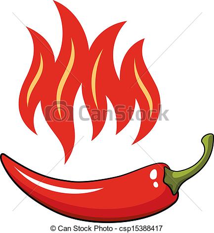 433x470 Hot Peppers Clipart