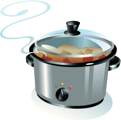 416x413 Crock Pot Clip Art, Vector Images Amp Illustrations