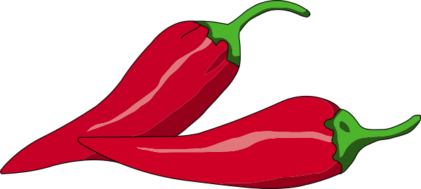 600x270 Chili Pepper Clip Art Borders Clipart Panda