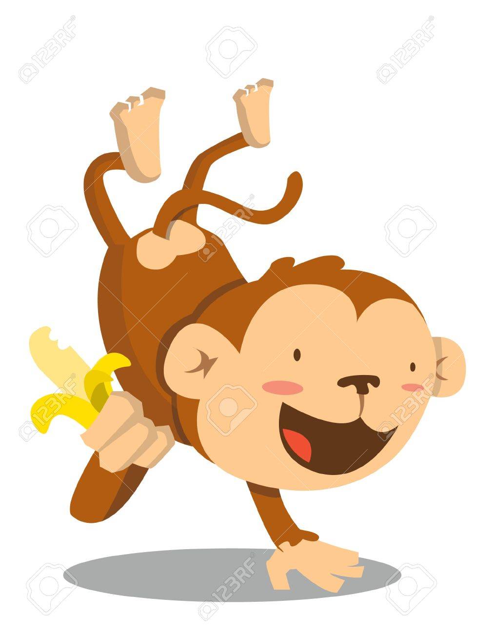 1013x1300 Chimpanzee Banana Royalty Free Cliparts, Vectors, And Stock