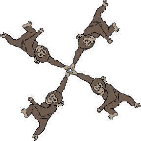 288x288 Top 88 Chimpanzee Clip Art