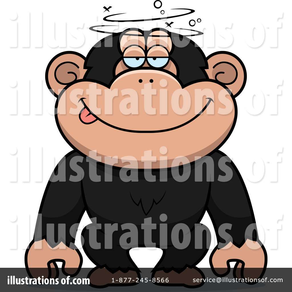 1024x1024 Chimpanzee Clipart