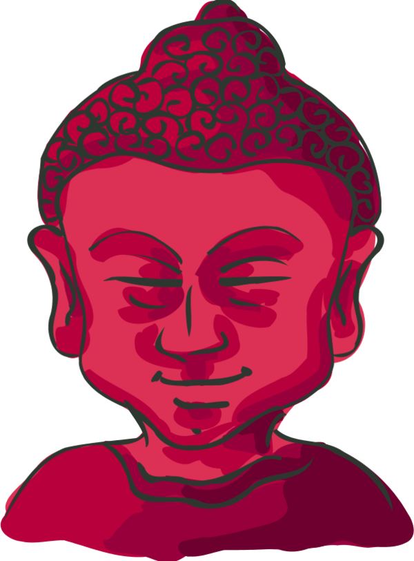 600x812 Buddha Clipart Buddha Head