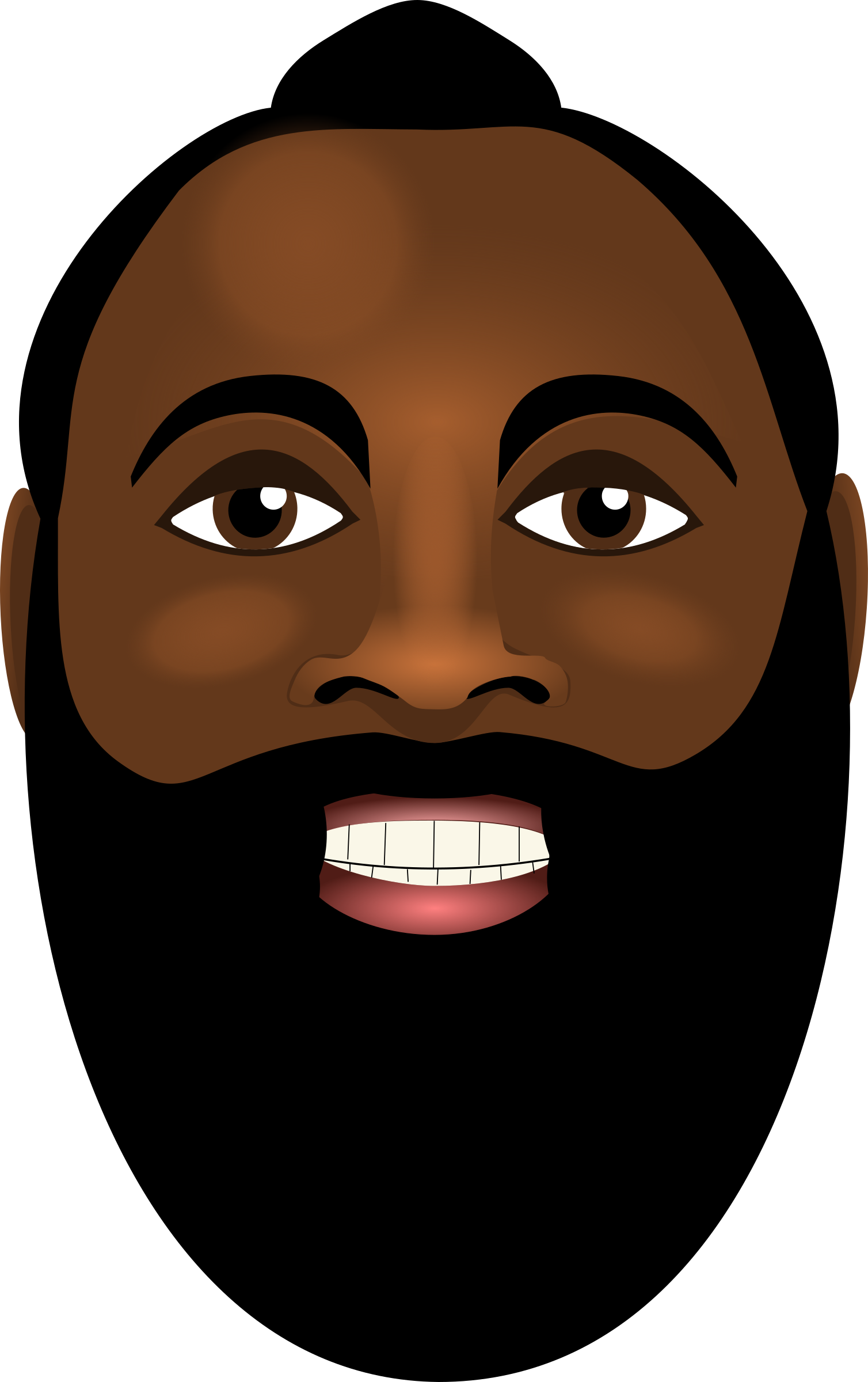 1508x2400 Beard Clipart James Harden