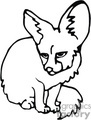 91x120 Chinchilla Clip Art Image