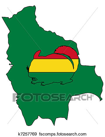 360x470 Clip Art Of Chinchilla Bolivia K7257769