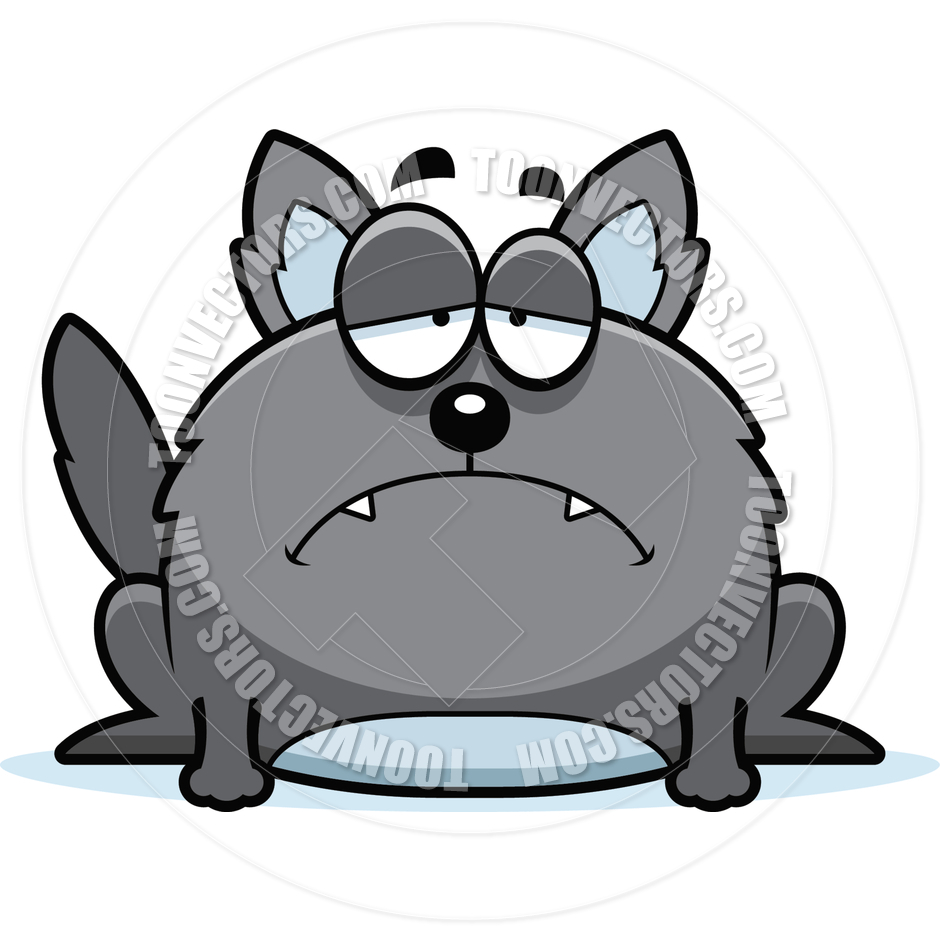 940x940 Wolf Clipart Sad