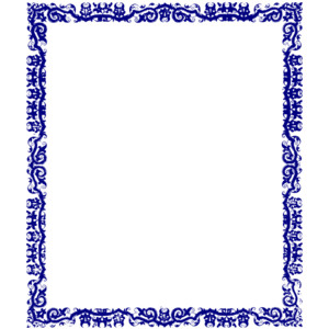 300x300 Blue Border Clipart Clipart Panda