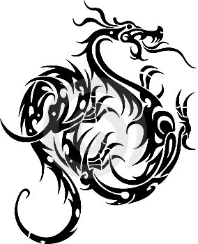 284x350 Black Dragon Chinese Dragons Black Dragon, Dragons