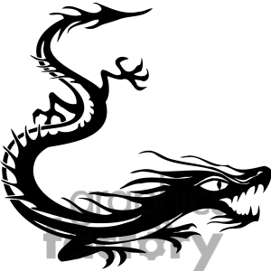 300x300 Dragon Clipart Black And White Clipart Panda