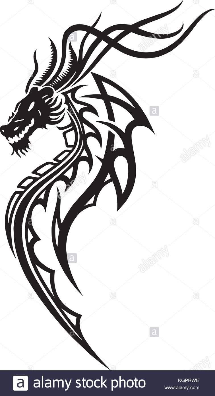 Chinese Dragon Images Black And White | Free download on ClipArtMag