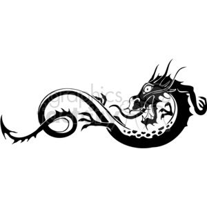 300x300 Royalty Free Chinese Dragons 015 383895 Vector Clip Art Image