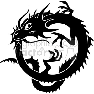 300x300 Royalty Free Chinese Dragons 029 383882 Vector Clip Art Image