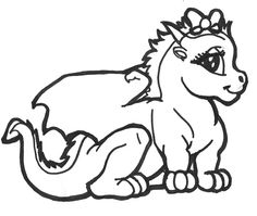236x199 Chinese Dragon Coloring Pages Printable Artsy Cakes