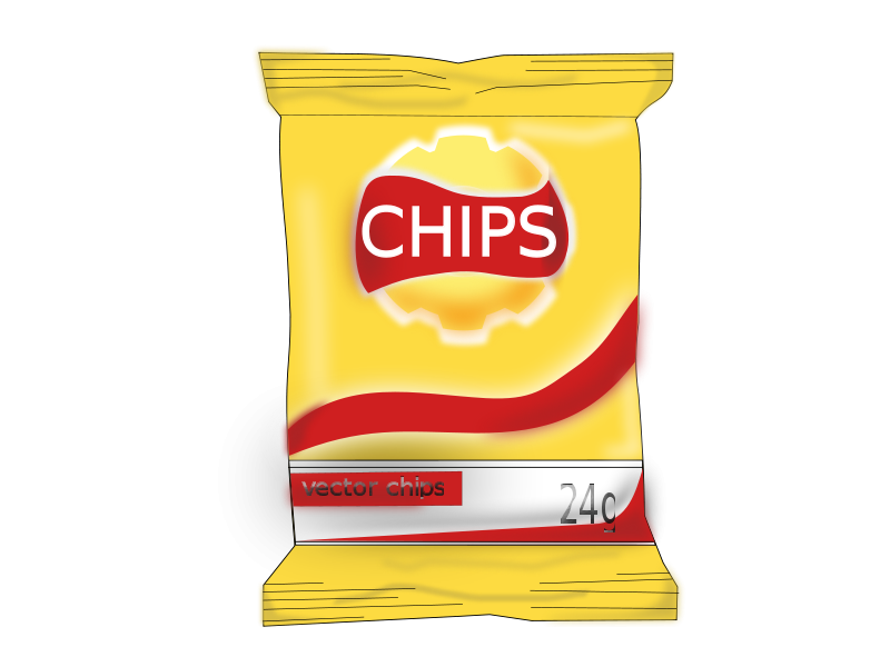 800x600 Free Potato Chips Clip Art