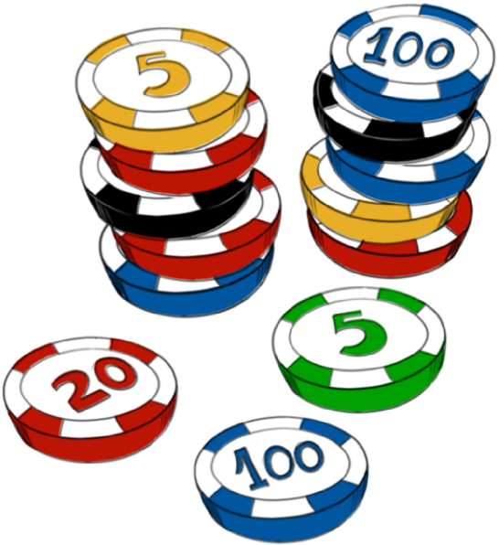 546x596 Casino Chips Clip Art