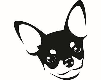 340x270 Chihuahua Clipart Head