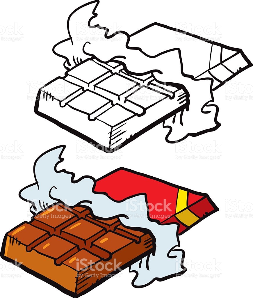 870x1024 Chocolate Clipart Black And White