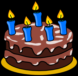 300x293 Chocolate Cake Clipart Barthday