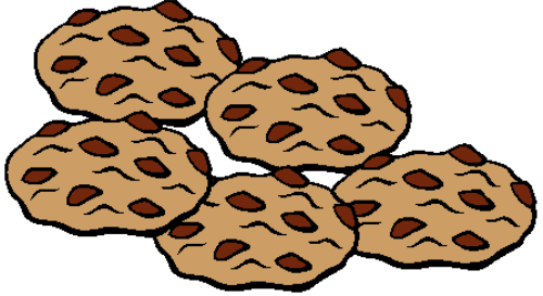 500x273 Chocolate Chip Cookie Coloring Page Free Clipart