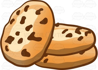 400x287 Pastry Clipart Chocolate Chip Cookie