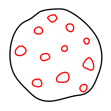 375x375 Drawn Cookie Chocolate Chip Cookie