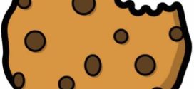 272x125 Chocolate Chip Cookie Coloring Page Clipart Panda