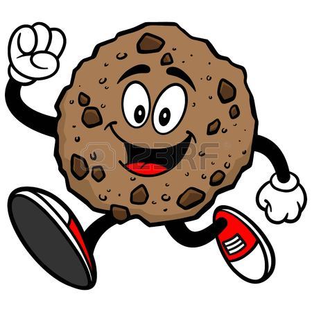 450x450 Chocolate Chip Cookie Mascot Royalty Free Cliparts, Vectors,