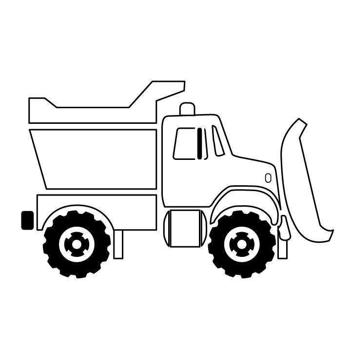 720x720 The Best Truck Coloring Pages Ideas