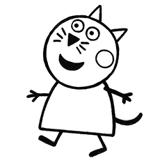 230x230 Top 15 Free Printable Peppa Pig Coloring Pages Online