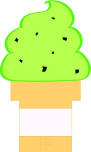 180x300 Ice Cream Clipart Image