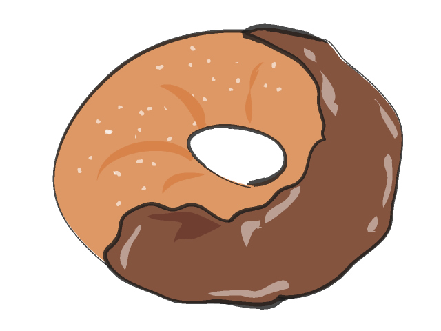 640x480 Donut Clipart