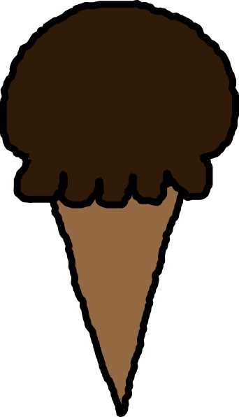 342x596 Chocolate Ice Cream Clip Art