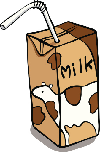 337x508 Chocolate Milk Box Clipart