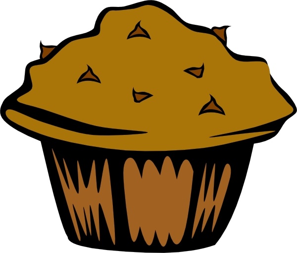 600x510 Double Chocolate Muffin Clip Art Free Vector In Open Office