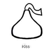 Chocolate Kiss Clipart | Free download on ClipArtMag