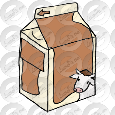 380x380 Chocolate Milk Picture For Classroom Therapy Use