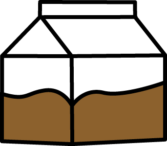 342x299 Chocolate Milk Carton Clip Art