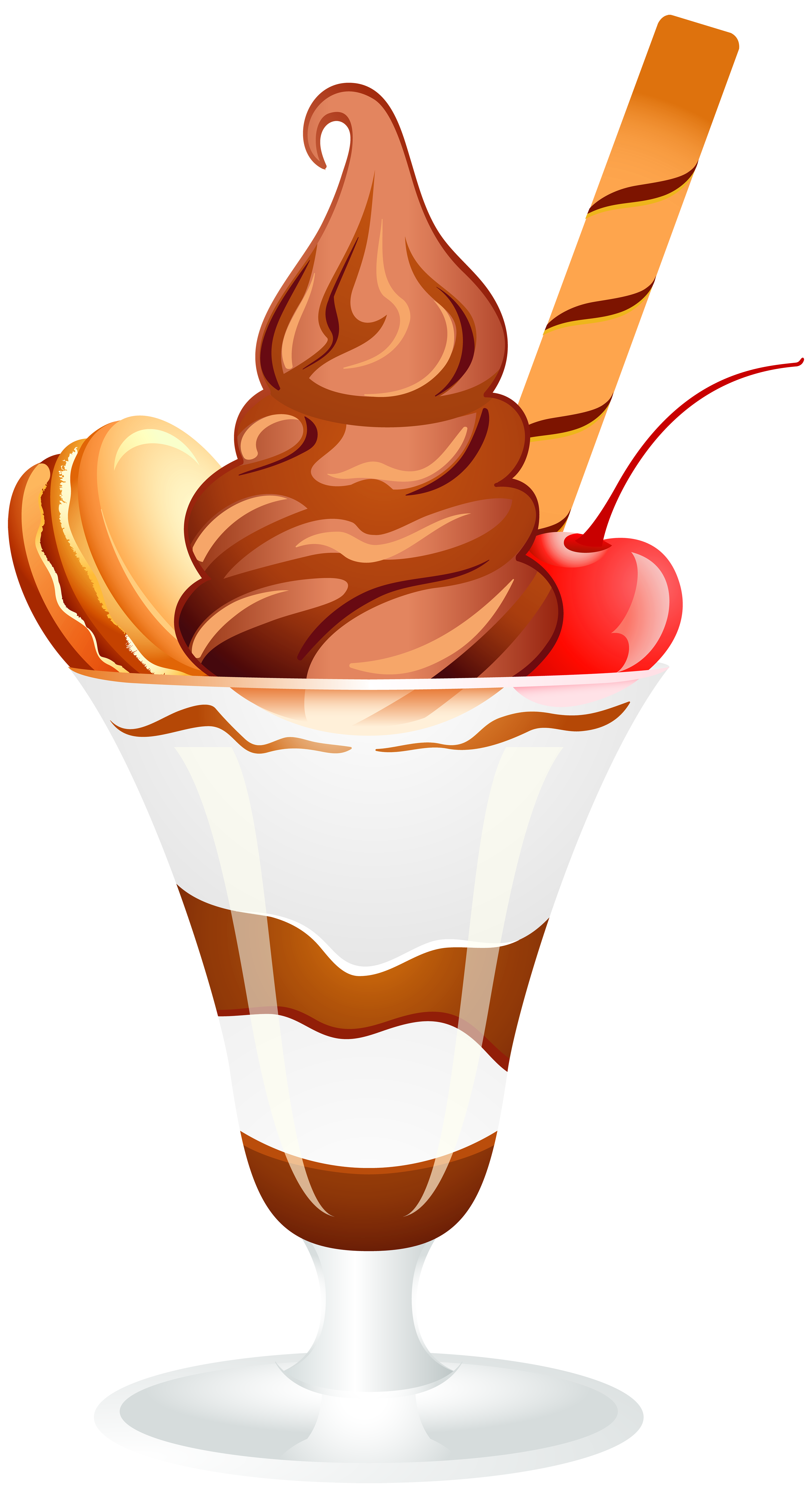 3796x7000 Chocolate Ice Cream Sundae Png Clip Art Imageu200b Gallery