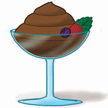 216x216 Chocolate Mousse Cliparts