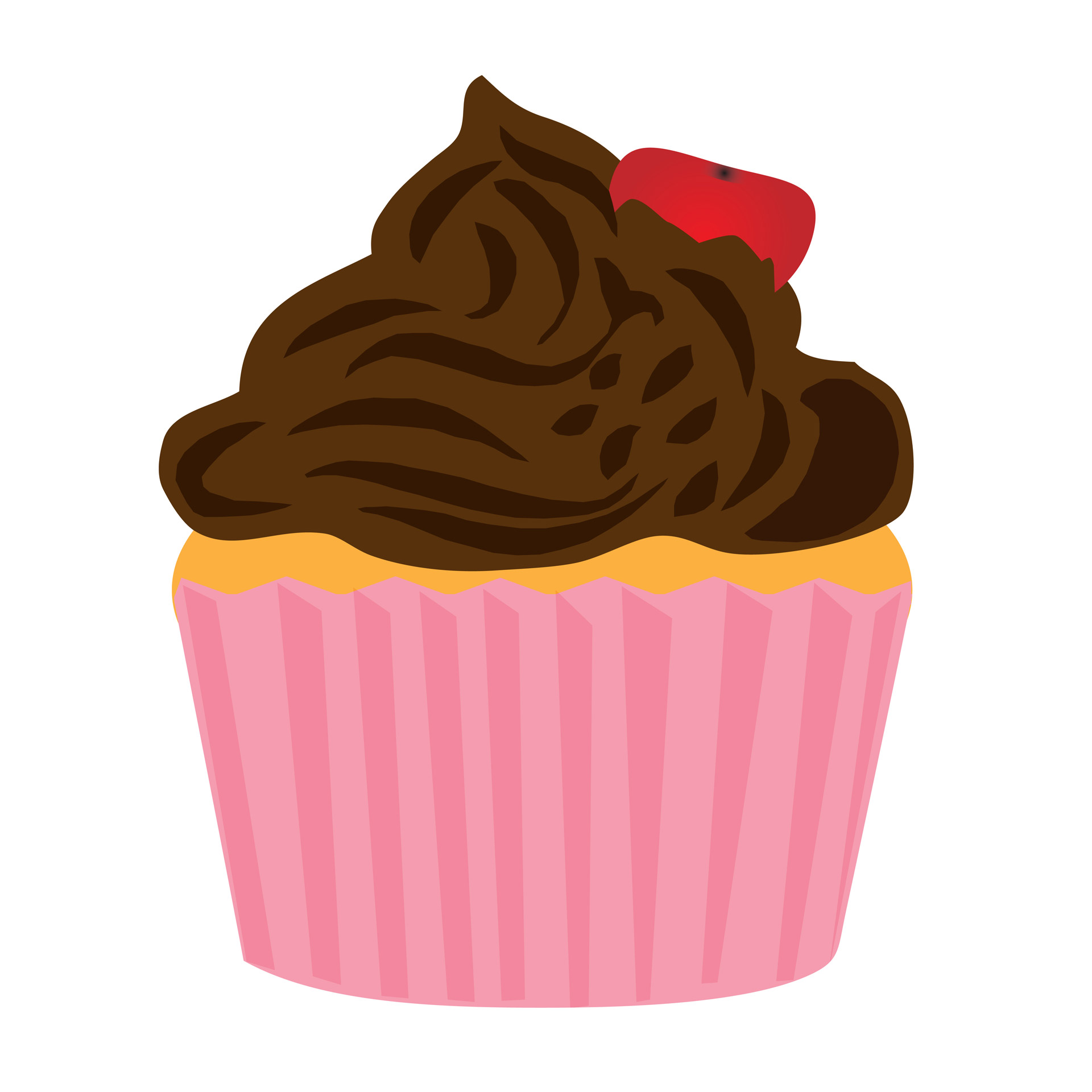 1920x1920 Chocolate Cake Clipart One Cupcake