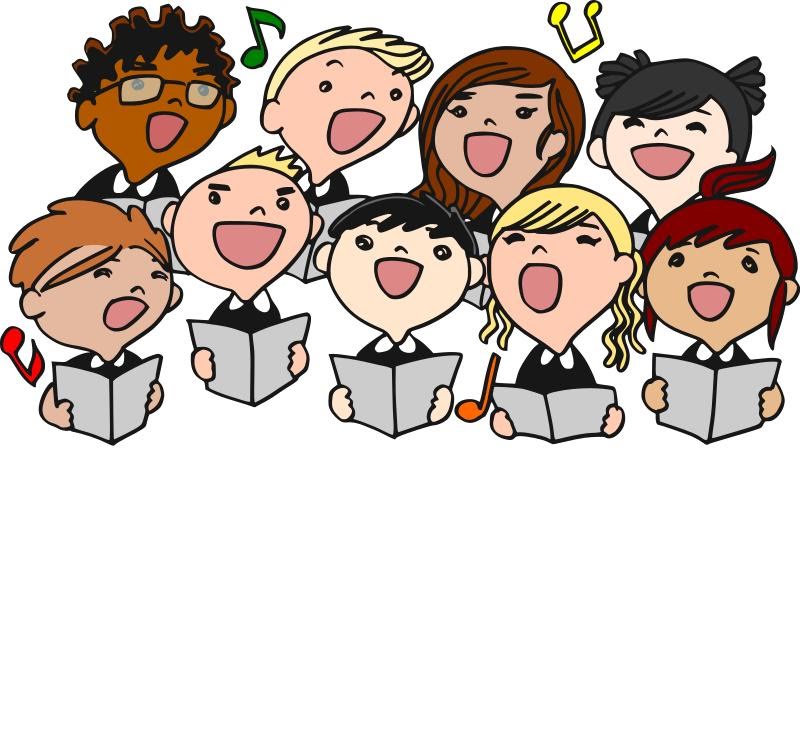 800x754 Song Clipart Chorus