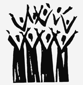 291x298 Praise Choir Clip Art